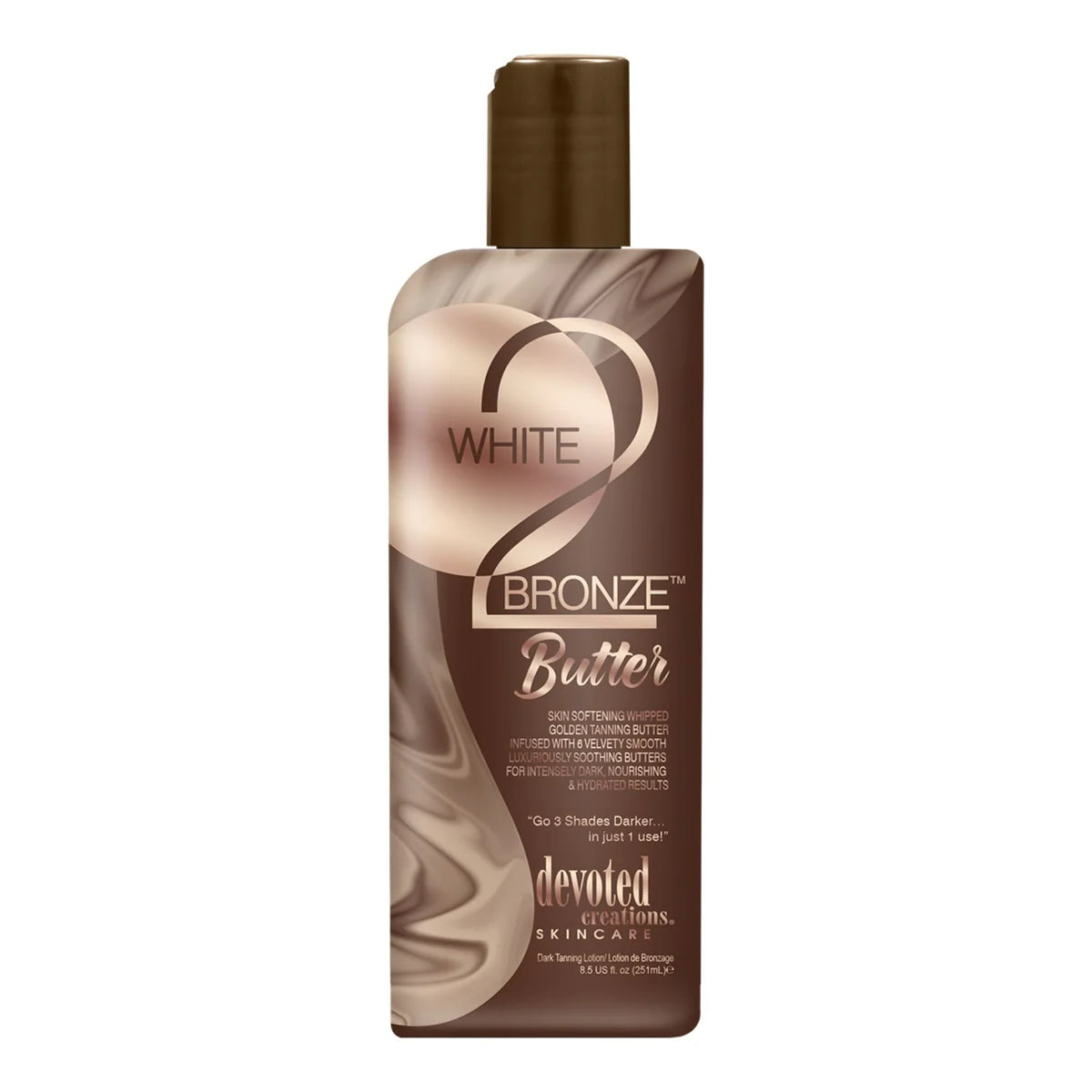 Devoted Creations White 2 Bronze Butter 251ml