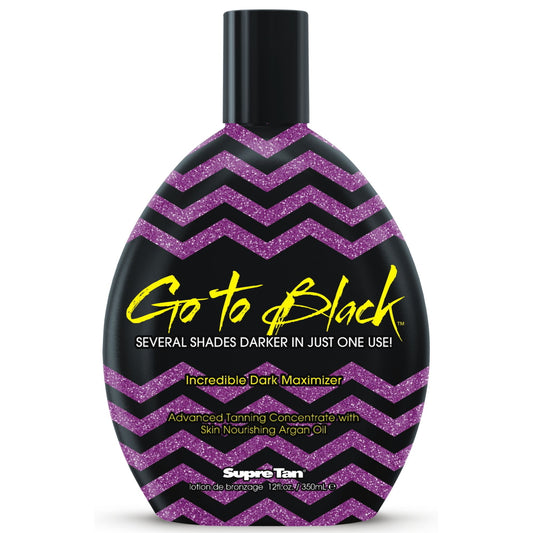 Supre Tan Go To Black Dark Tanning Maximiser 350ml