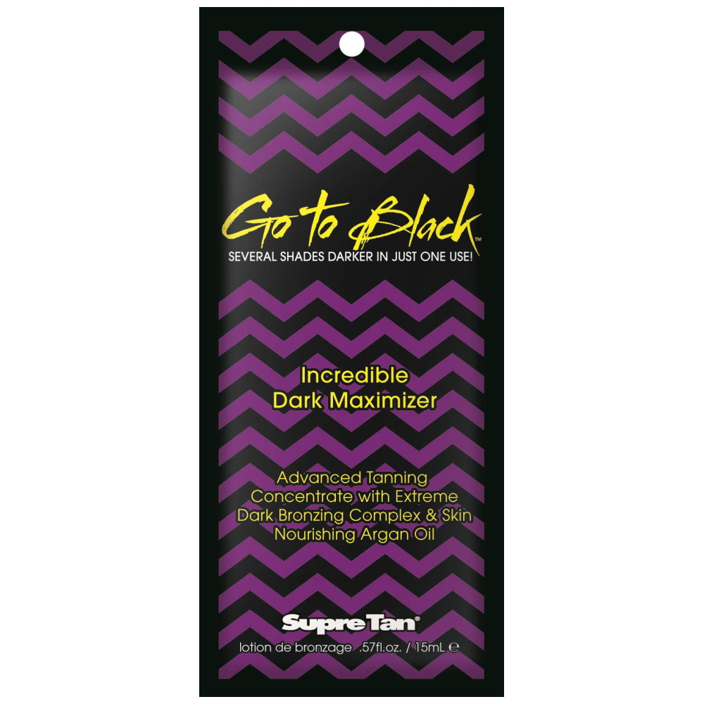 Supre Tan Go To Black Dark Tanning Maximiser 20ml